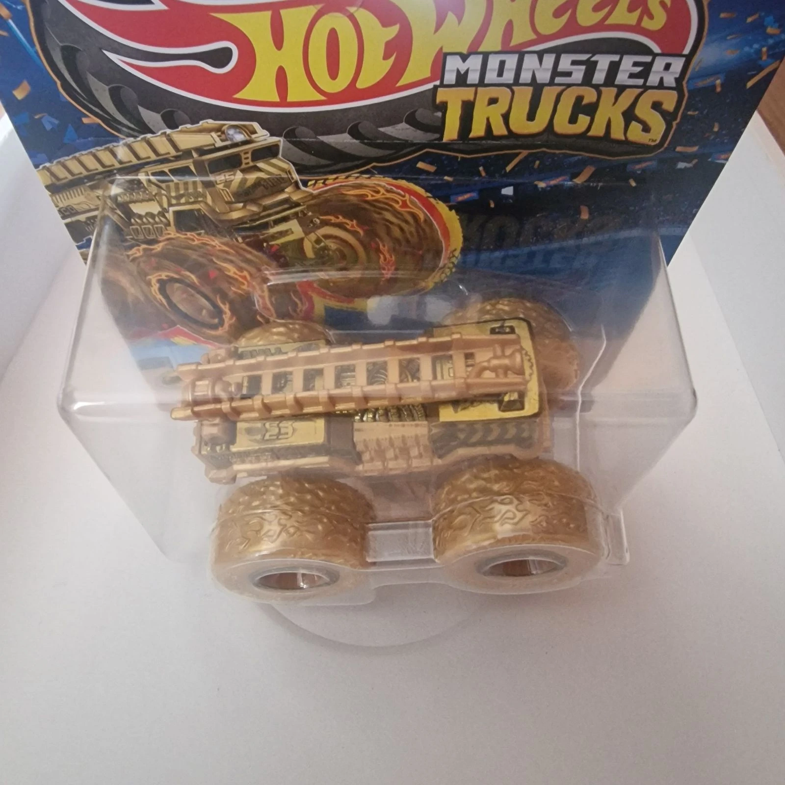 Hot Wheels Monter Truck 5 Alarm Dourado – photo 5